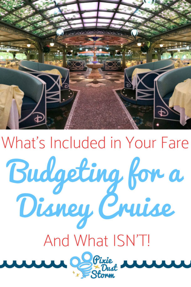 What S Included On A Disney Cruise Pixie Dust Storm