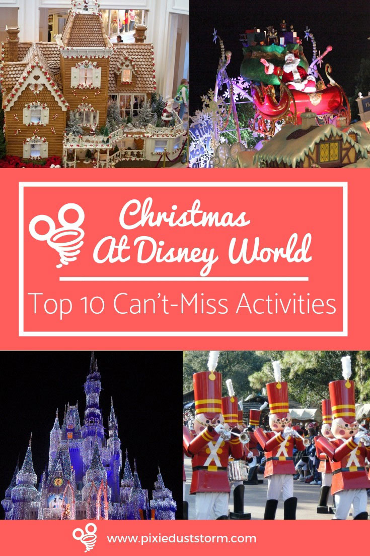 Disney World at Christmas