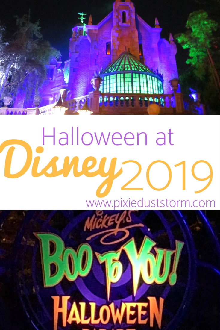 Disney World at Halloween 2019