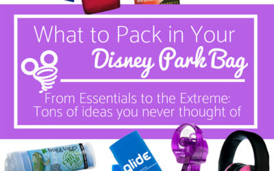 Packing Your Disney Park Bag