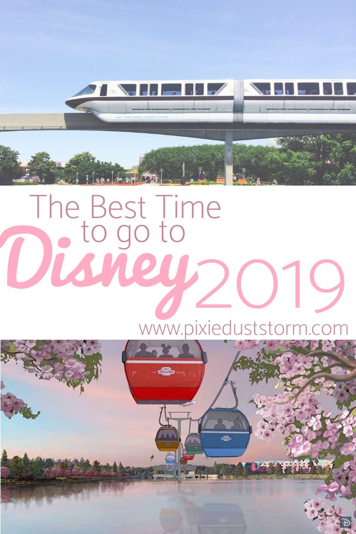 The Best Time to Go to Disney in 2019