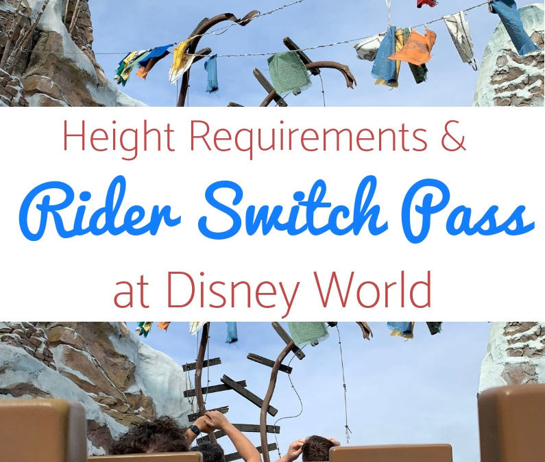 Disney World Height Requirements & Rider Switch Pass Tutorial