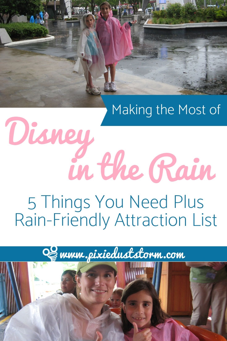 Disney World in the Rain