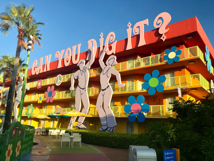 Disney's Pop Century Resort - 60s Section