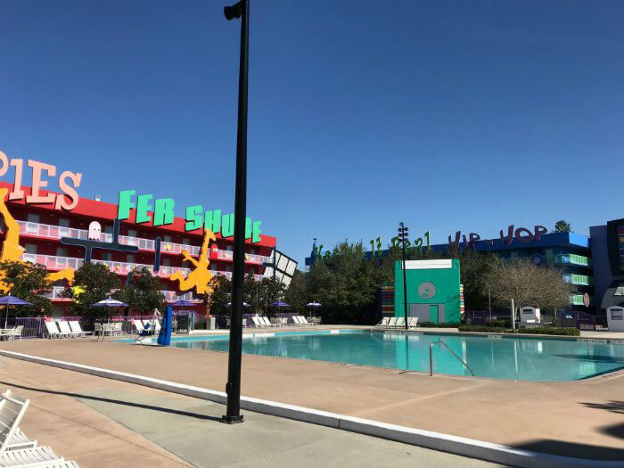 Disney's Pop Century Resort - 80s & 90s Section
