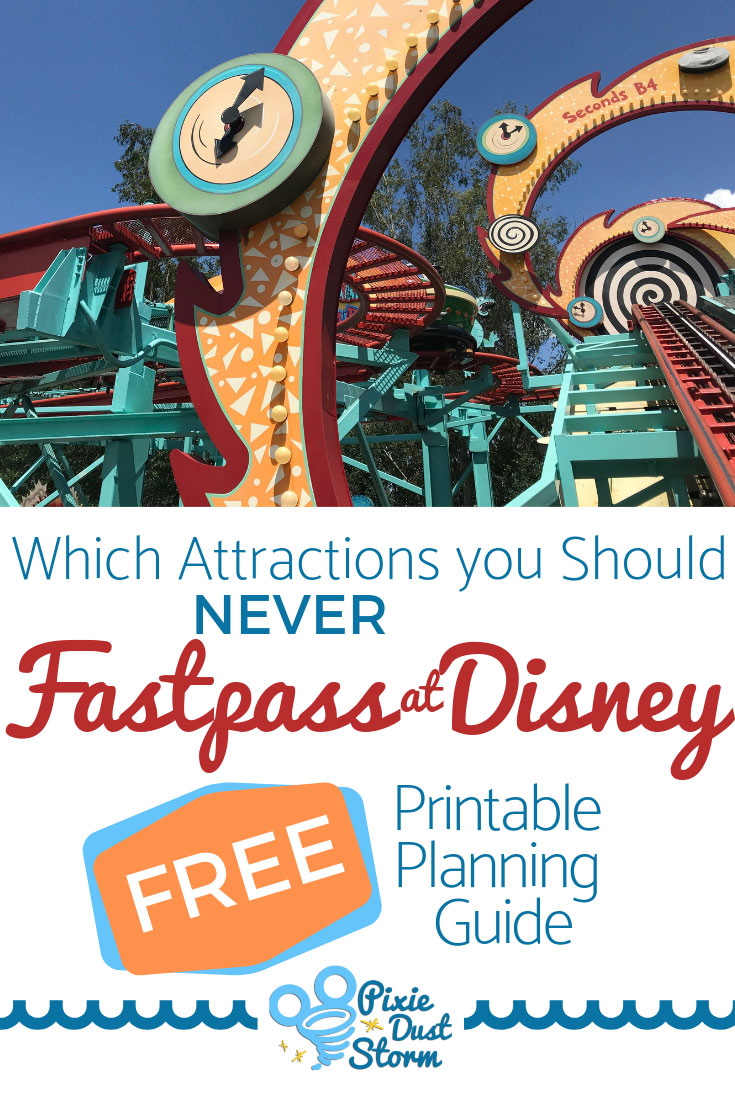 Disney Attractions you Should Never Fastpass