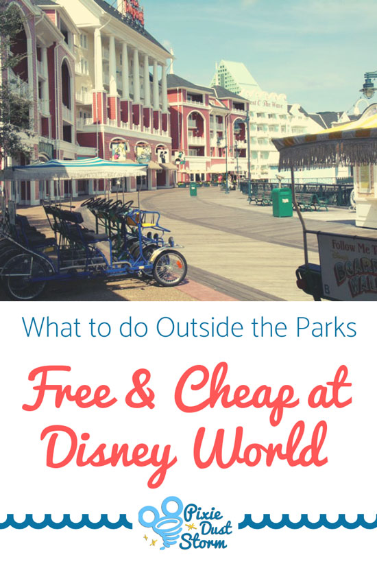 Free & Cheap Things to do at Disney World