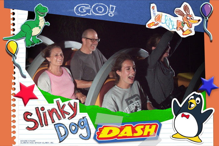 Slinky Dog Dash at Hollywood Studios