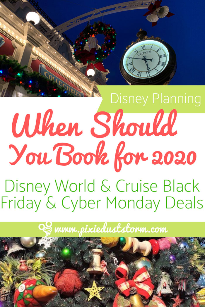 When should you book Disney for 2020