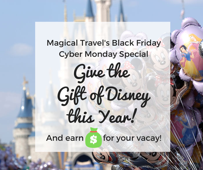 Magical Travel's Black Friday Cyber Monday 2019 Offer