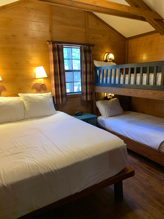 Fort Wilderness Cabin Bedroom