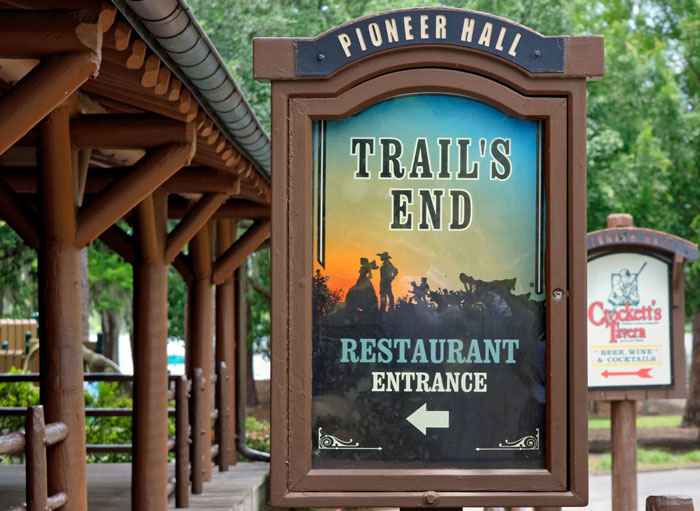 Trail's End Restaurant at Fort Wilderness