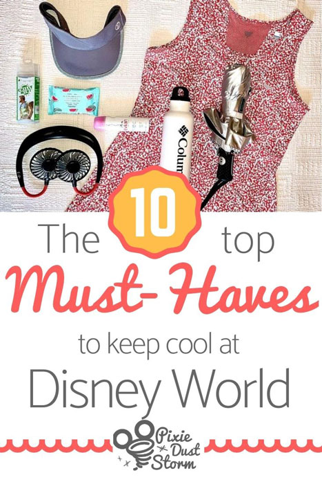 The Top 10 Must Haves to keep cool at Disney World
